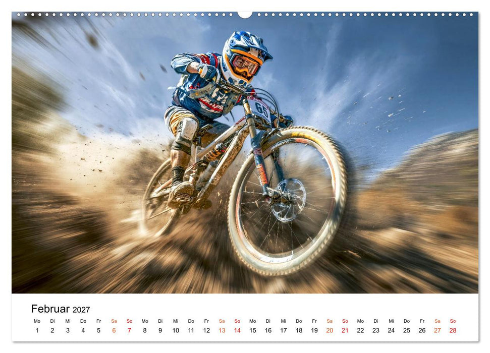 Mountainbike - Trails am Limit (CALVENDO Premium Wandkalender 2027)
