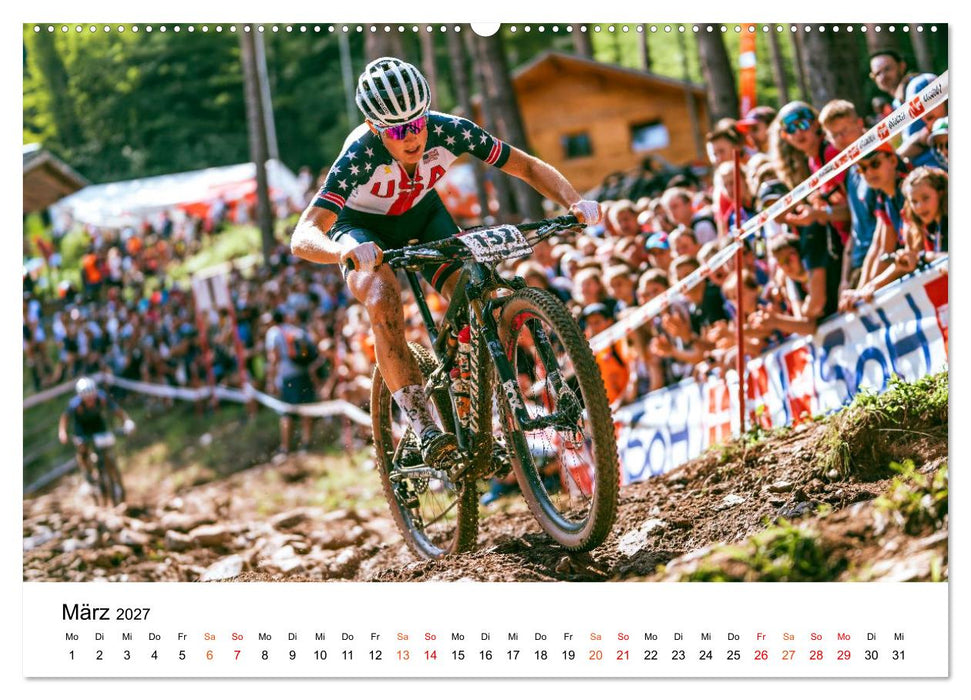 Mountainbike - Trails am Limit (CALVENDO Premium Wandkalender 2027)