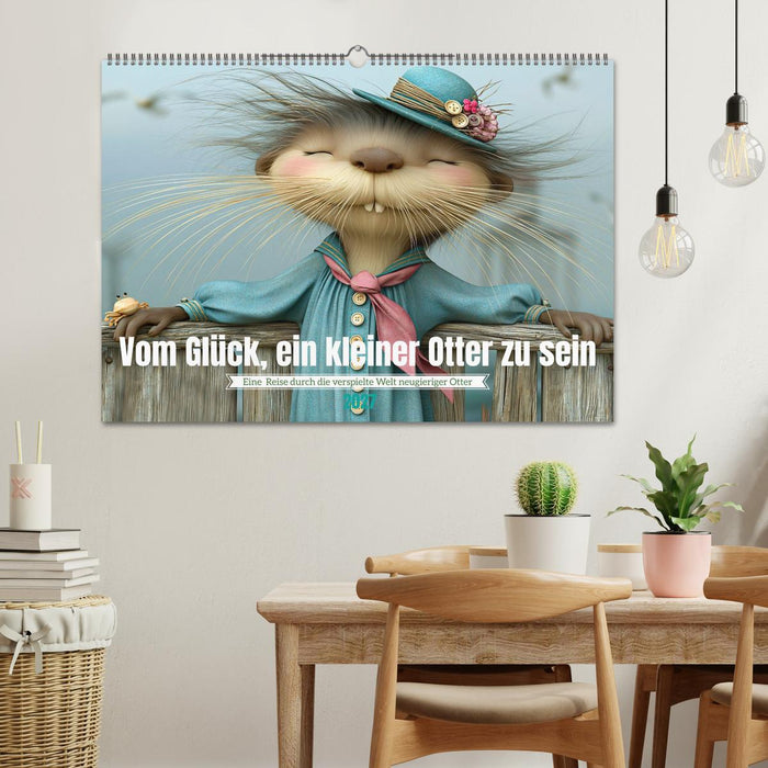 Vom Glück, ein kleiner Otter zu sein (CALVENDO Wandkalender 2027)
