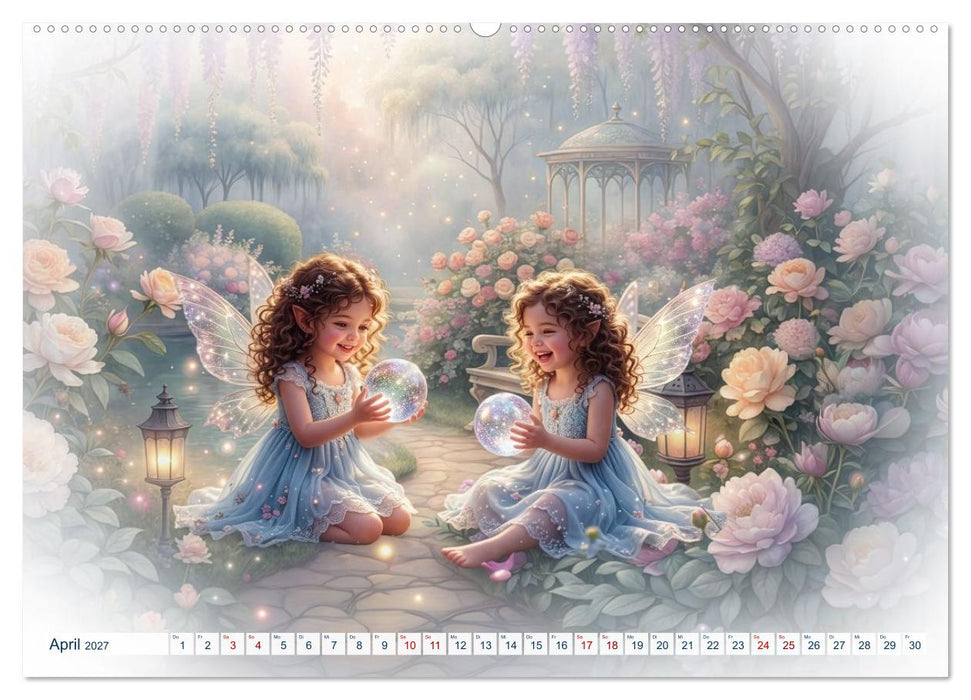 Geheimnisvolle Blumengärten (CALVENDO Premium Wandkalender 2027)