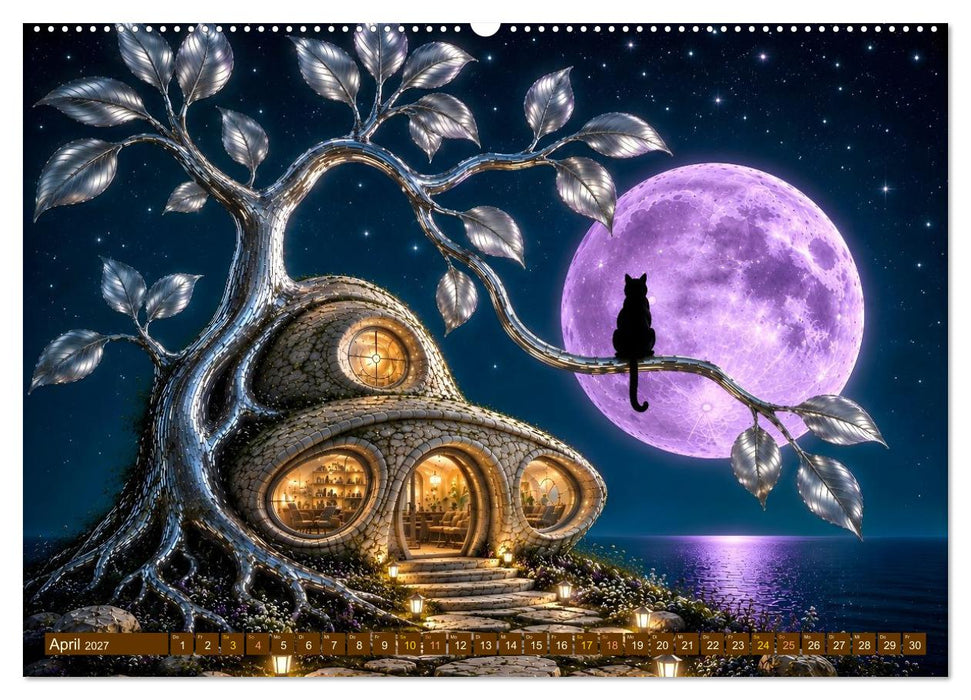 Architektur der Träume Visionen einer neuen Welt (CALVENDO Premium Wandkalender 2027)