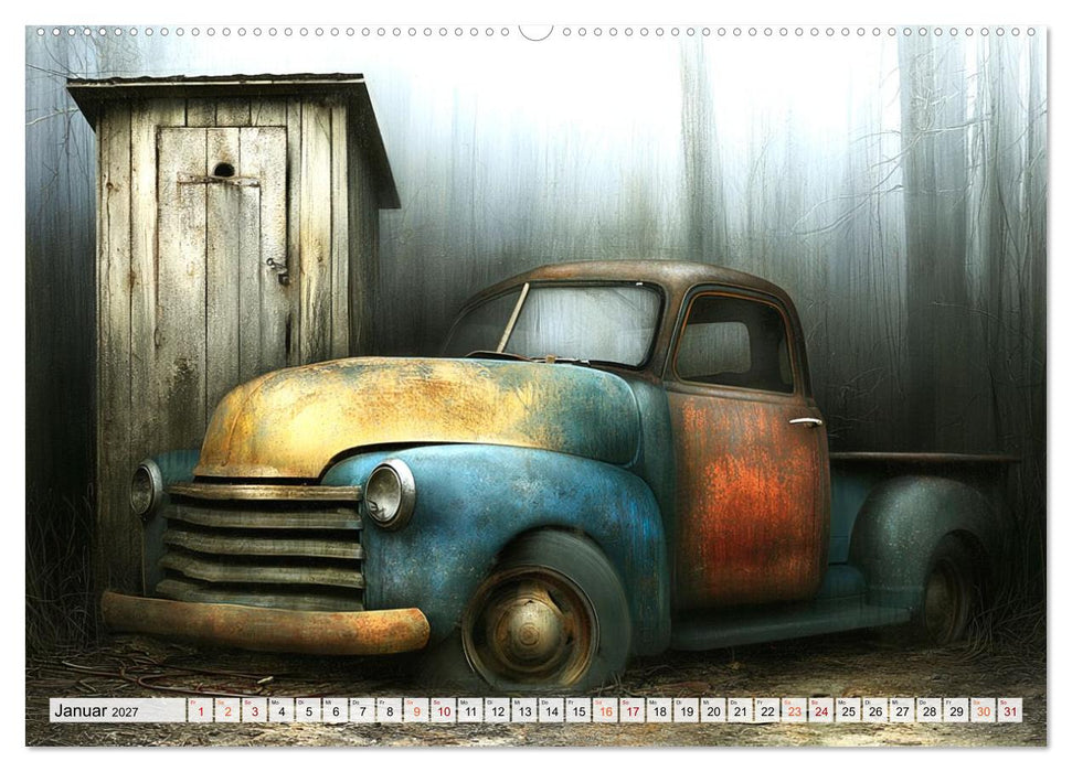 Vergessene Helden (CALVENDO Premium Wandkalender 2027)