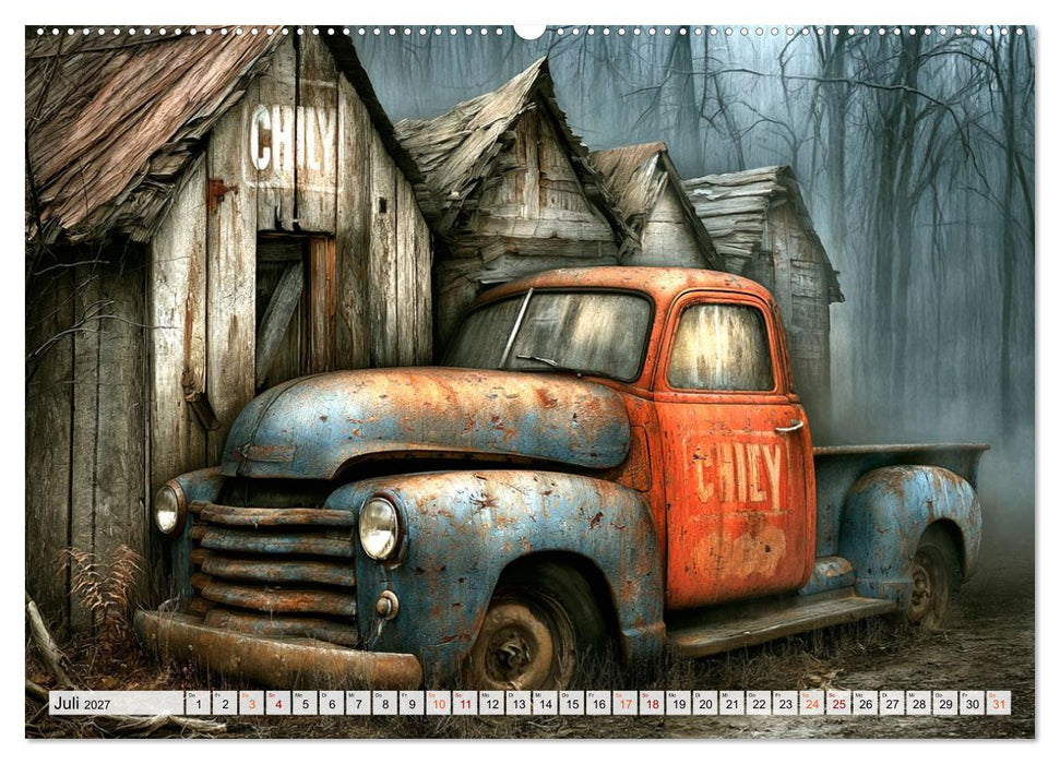 Vergessene Helden (CALVENDO Premium Wandkalender 2027)