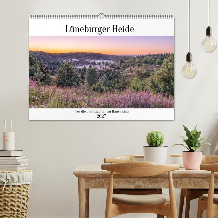 Lüneburger Heide - Wo die Jahreszeiten zu Hause sind (CALVENDO Wandkalender 2027)