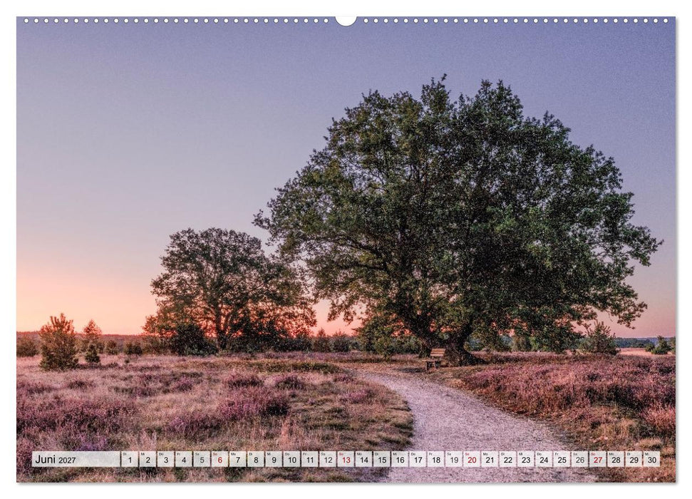 Lüneburger Heide - Wo die Jahreszeiten zu Hause sind (CALVENDO Wandkalender 2027)