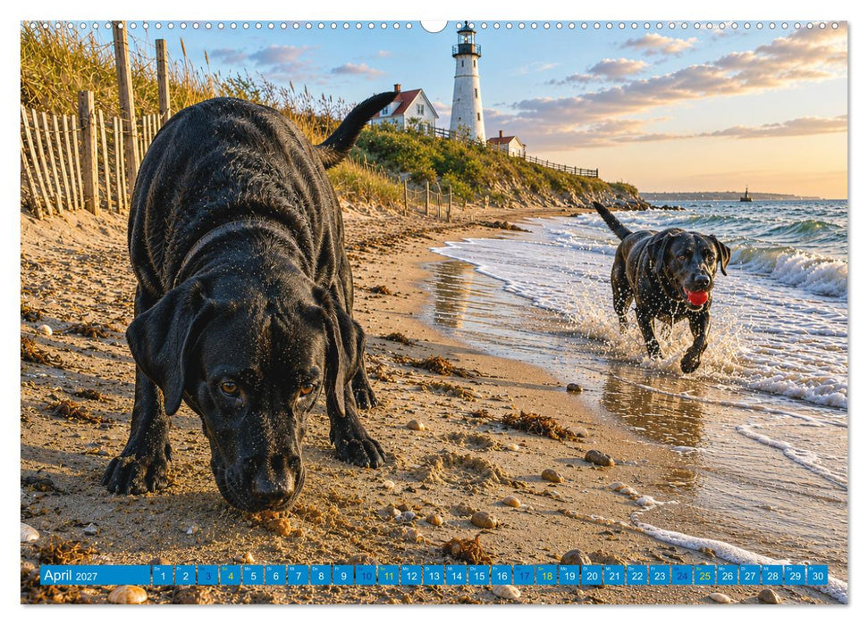 Hunde in ihrer Welt (CALVENDO Wandkalender 2027)