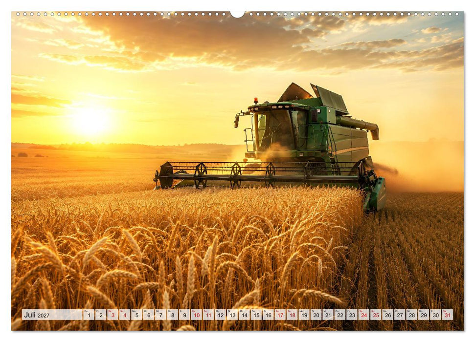 Landwärts im Jahreslauf (CALVENDO Premium Wandkalender 2027)