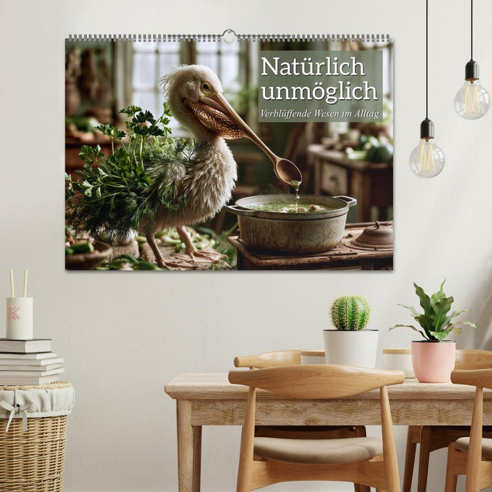 Natürlich unmöglich. Verblüffende Wesen im Alltag (CALVENDO Wandkalender 2027)