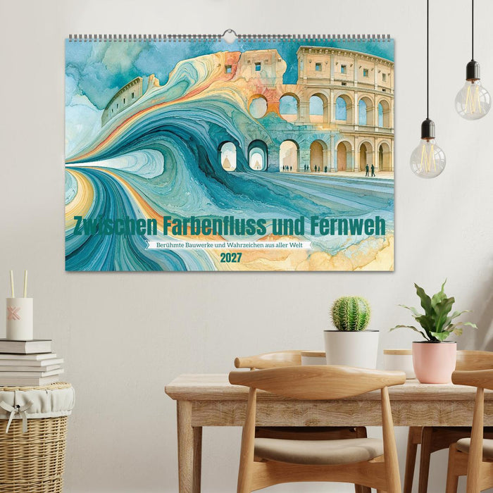 Zwischen Farbenfluss und Fernweh (CALVENDO Wandkalender 2027)