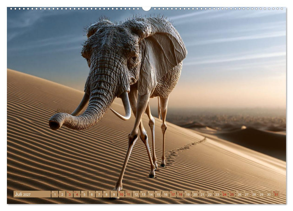 Tierische Upgrades. Das nächste Level der Evolution (CALVENDO Premium Wandkalender 2027)