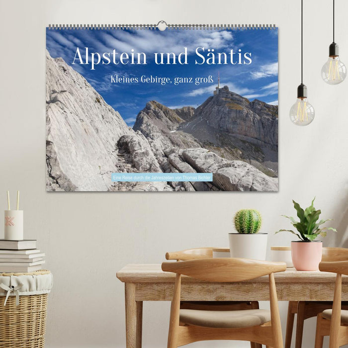 Alpstein und Säntis – Kleines Gebirge, ganz groß (CALVENDO Wandkalender 2027)