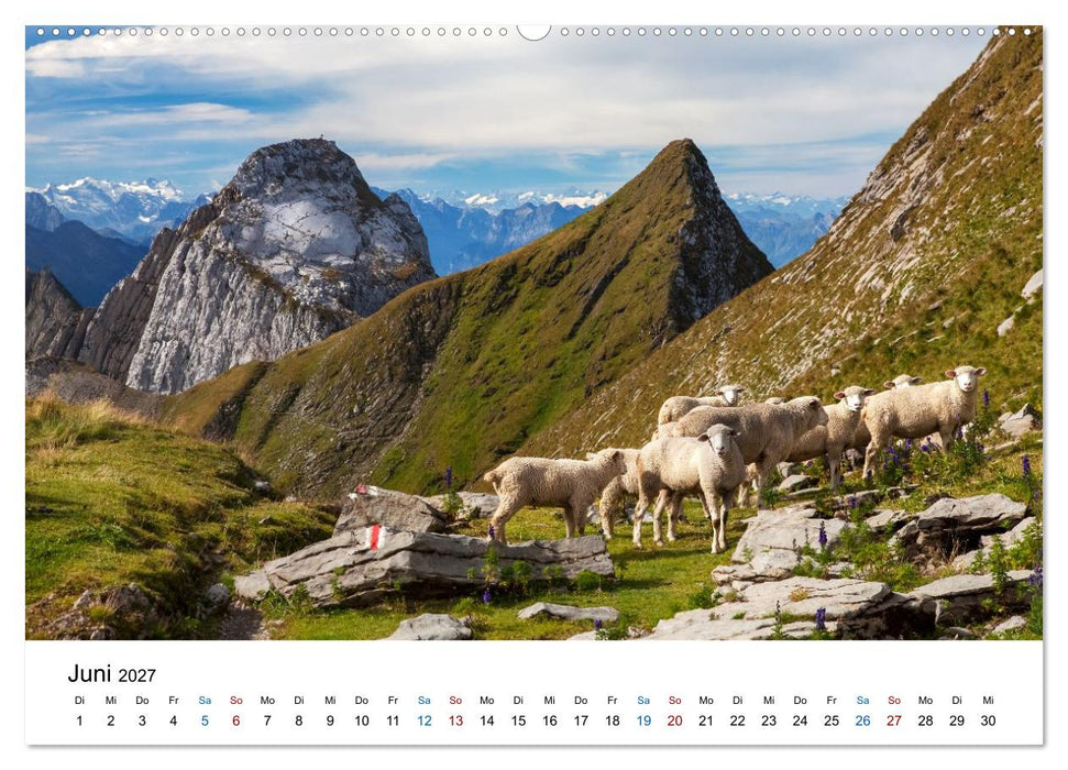 Alpstein und Säntis – Kleines Gebirge, ganz groß (CALVENDO Wandkalender 2027)
