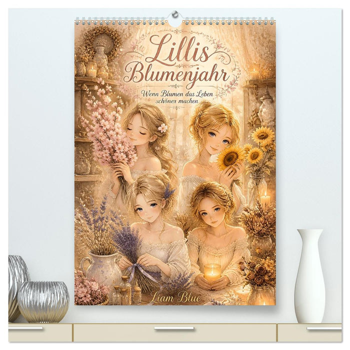 Lillis Blumenjahr (CALVENDO Premium Wandkalender 2027)