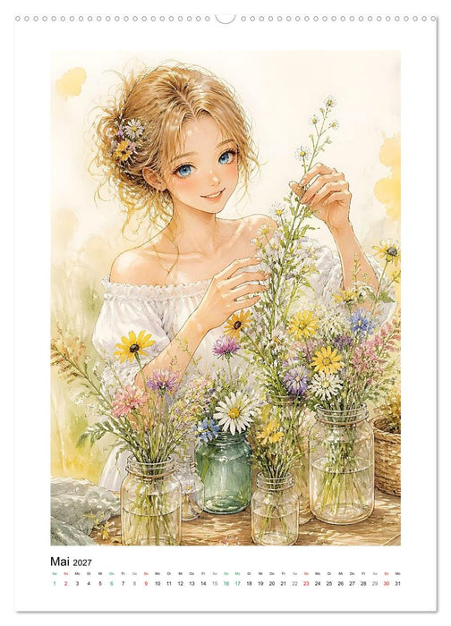 Lillis Blumenjahr (CALVENDO Premium Wandkalender 2027)