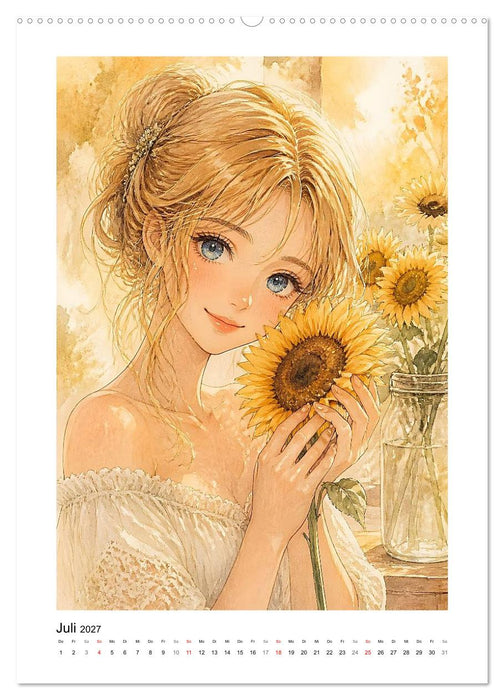 Lillis Blumenjahr (CALVENDO Premium Wandkalender 2027)