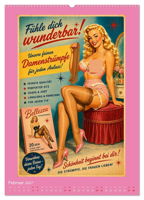 Retro-Reklame (CALVENDO Wandkalender 2027)
