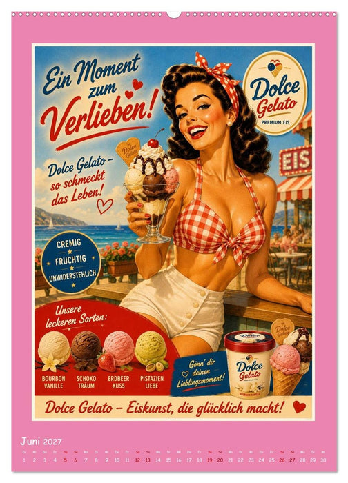 Retro-Reklame (CALVENDO Wandkalender 2027)