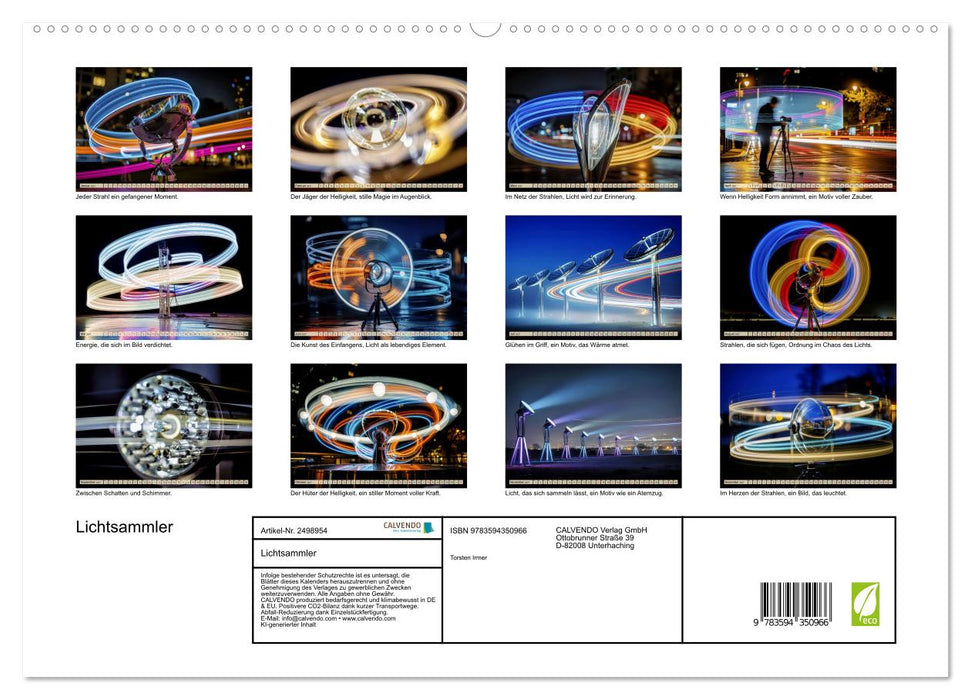 Lichtsammler (CALVENDO Premium Wandkalender 2027)