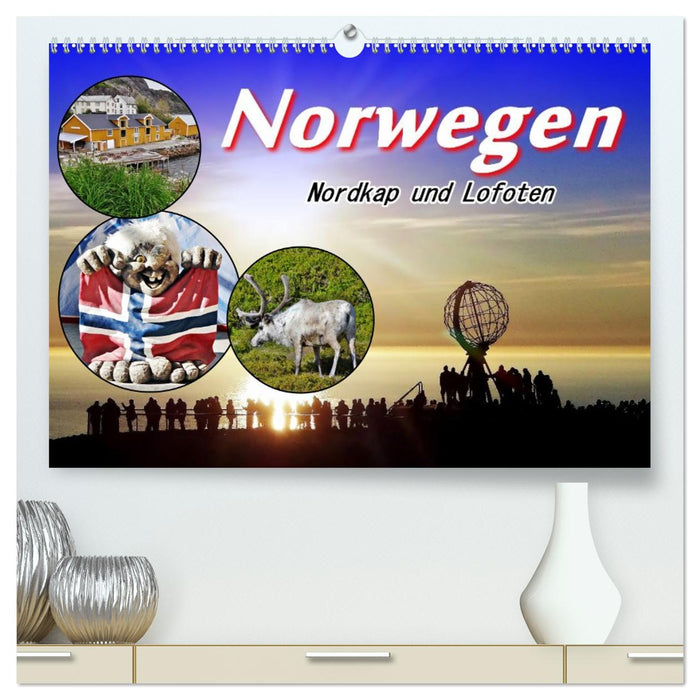 Norwegen Nordkap und Lofoten (CALVENDO Premium Wandkalender 2027)