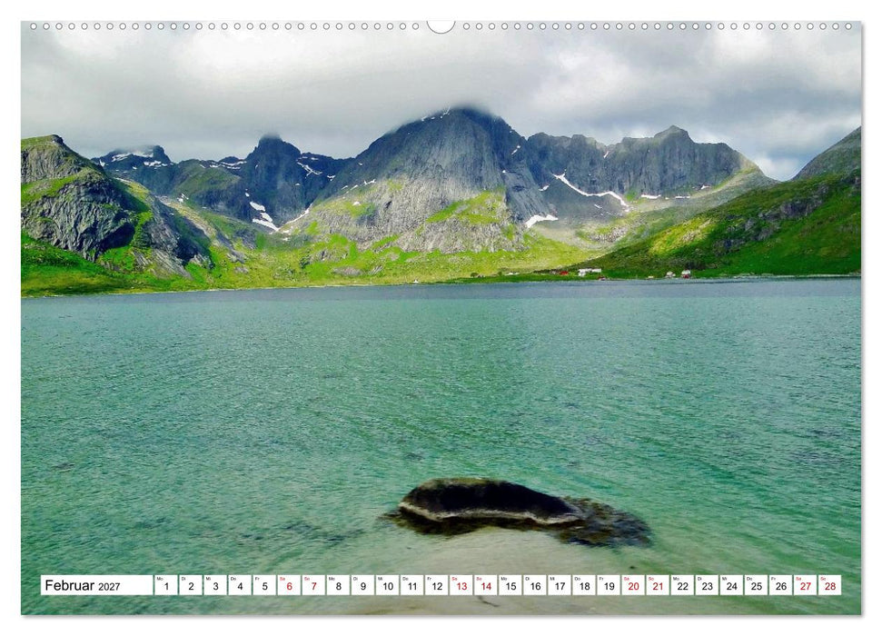 Norwegen Nordkap und Lofoten (CALVENDO Premium Wandkalender 2027)