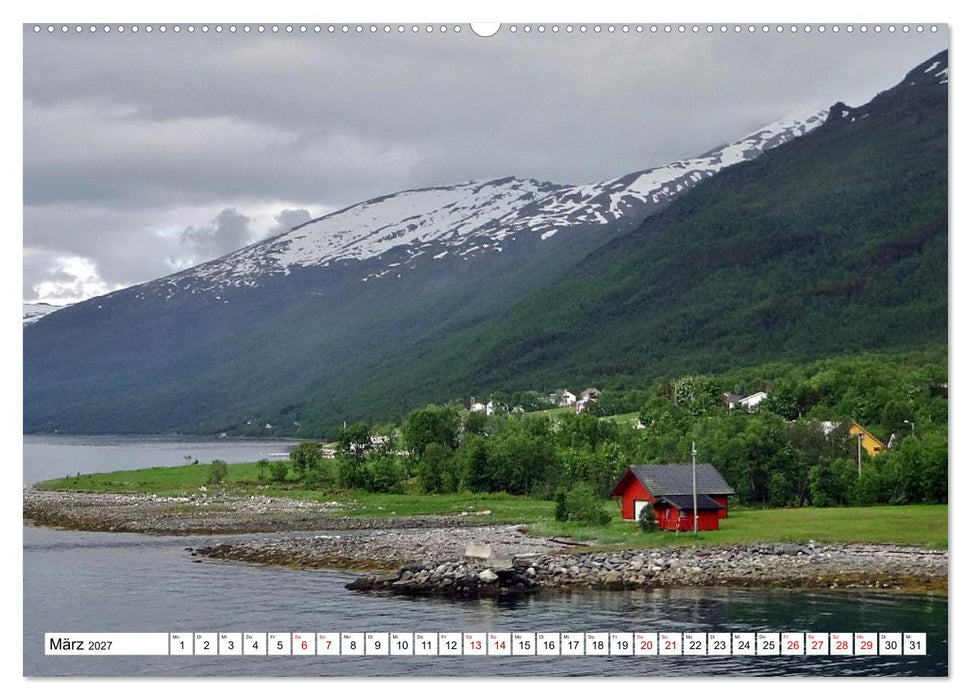 Norwegen Nordkap und Lofoten (CALVENDO Premium Wandkalender 2027)