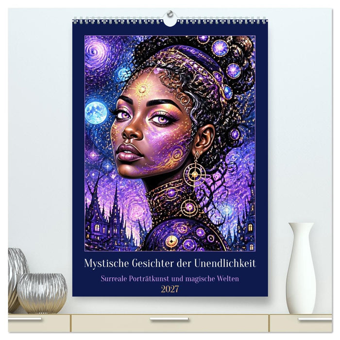 Mystische Gesichter der Unendlichkeit (CALVENDO Premium Wandkalender 2027)