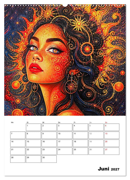 Mystische Gesichter der Unendlichkeit (CALVENDO Premium Wandkalender 2027)
