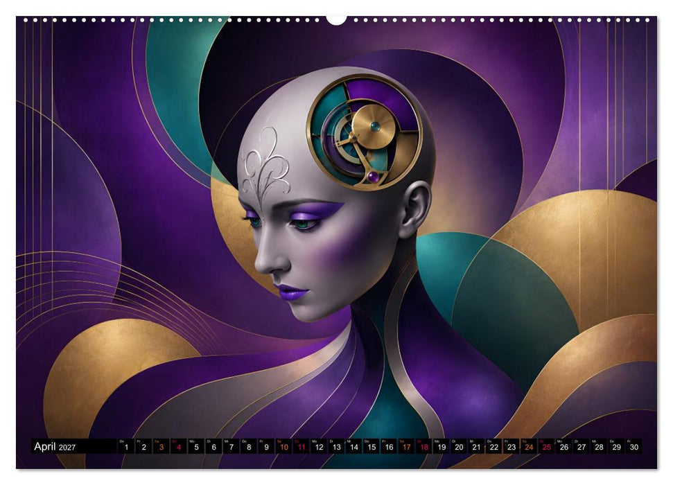 Fantasieporträts zwischen Traum und Wirklichkeit (CALVENDO Wandkalender 2027)
