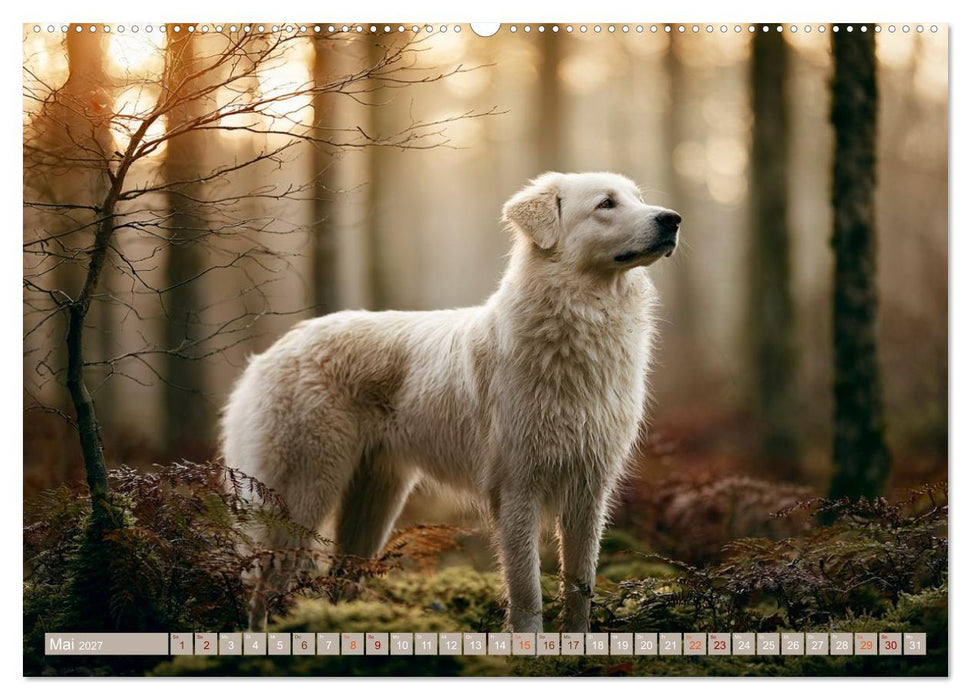 Zwischen Fell und Seele (CALVENDO Premium Wandkalender 2027)