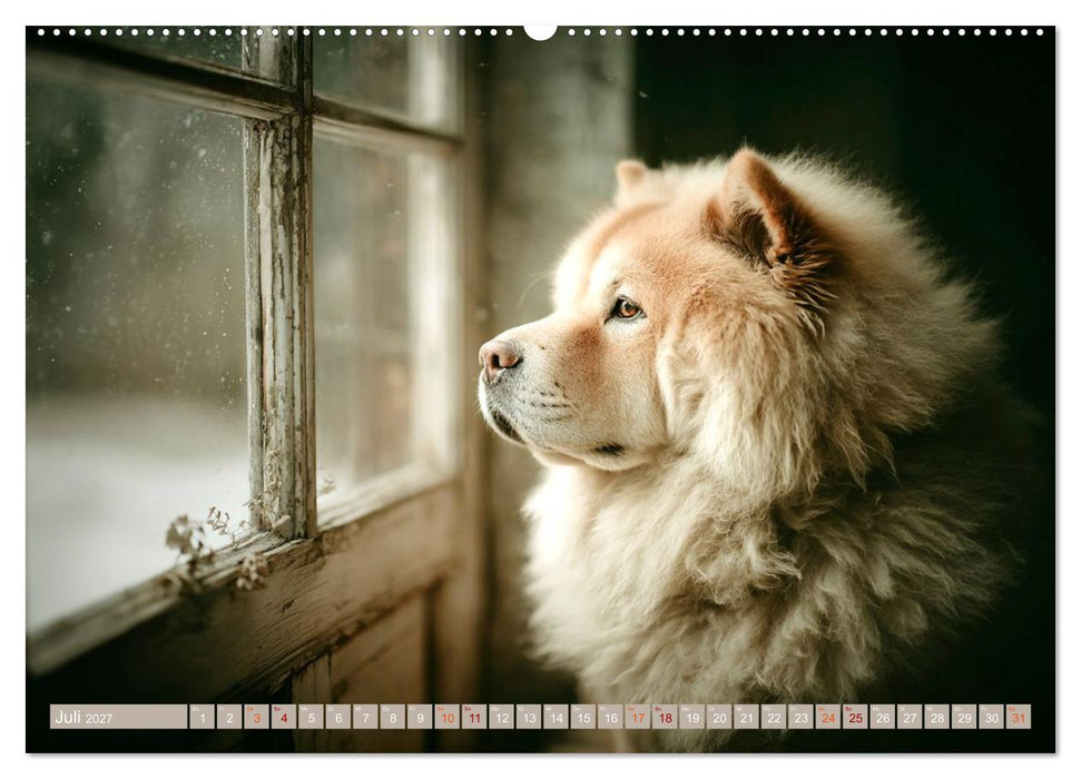 Zwischen Fell und Seele (CALVENDO Premium Wandkalender 2027)