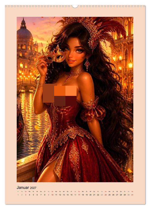 Valentinas Festivals der Welt (CALVENDO Wandkalender 2027)
