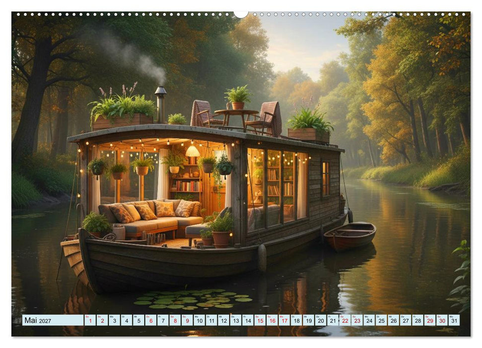 Sanft treibende Urlaubsträume (CALVENDO Premium Wandkalender 2027)
