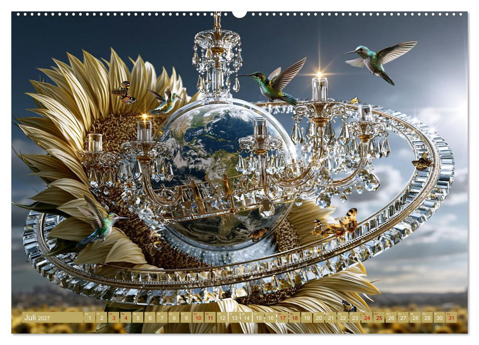 Fantastische Fusionen. Wo das Unmögliche Wirklichkeit wird (CALVENDO Premium Wandkalender 2027)