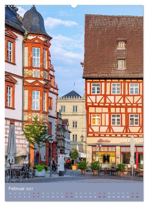 Romantische Oberfranken Impressionen. Sehenswürdigkeiten voller Vielfalt (CALVENDO Wandkalender 2027)