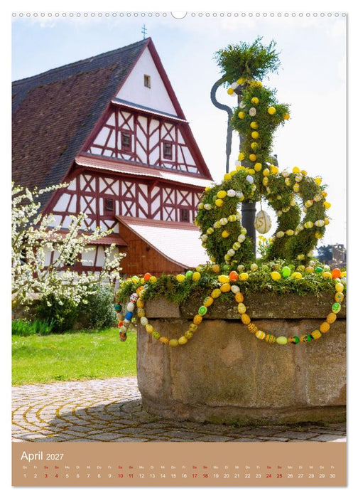 Romantische Oberfranken Impressionen. Sehenswürdigkeiten voller Vielfalt (CALVENDO Wandkalender 2027)