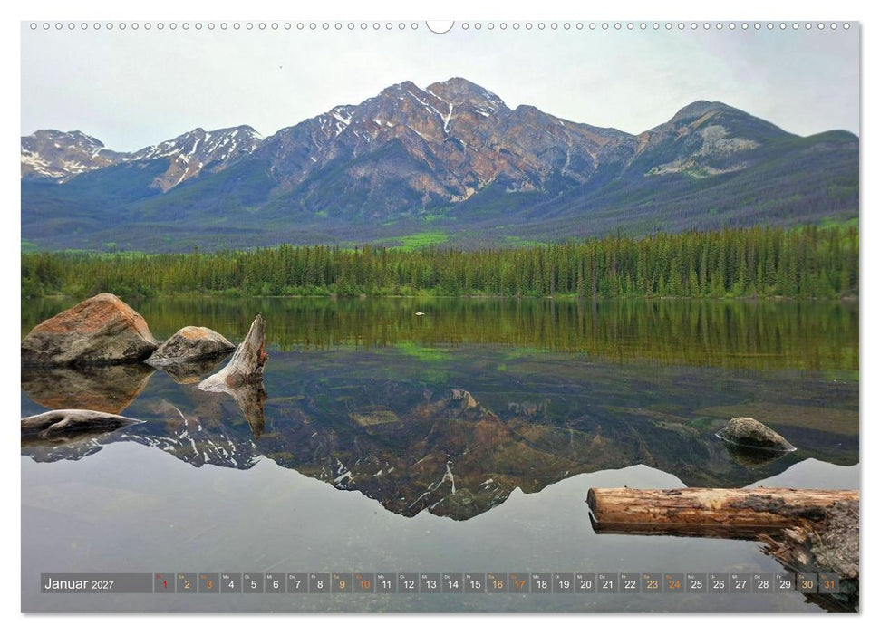Kanada Nationalparks und die Magie des Wassers (CALVENDO Premium Wandkalender 2027)