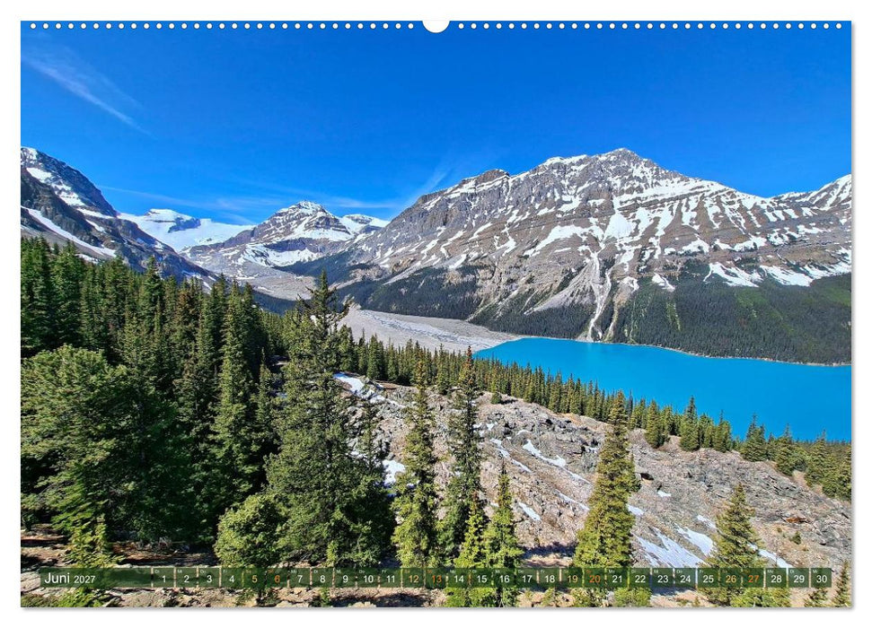 Kanada Nationalparks und die Magie des Wassers (CALVENDO Premium Wandkalender 2027)