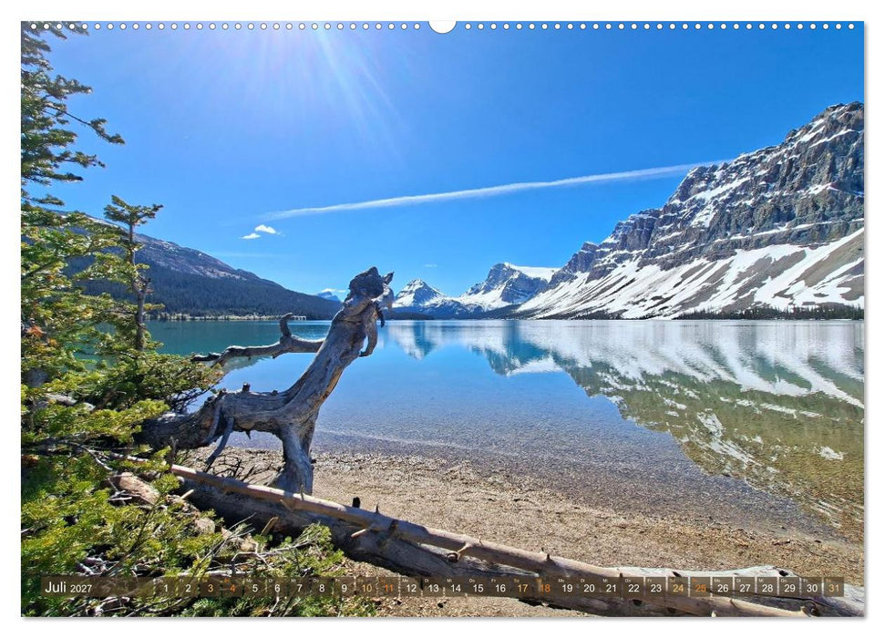 Kanada Nationalparks und die Magie des Wassers (CALVENDO Premium Wandkalender 2027)