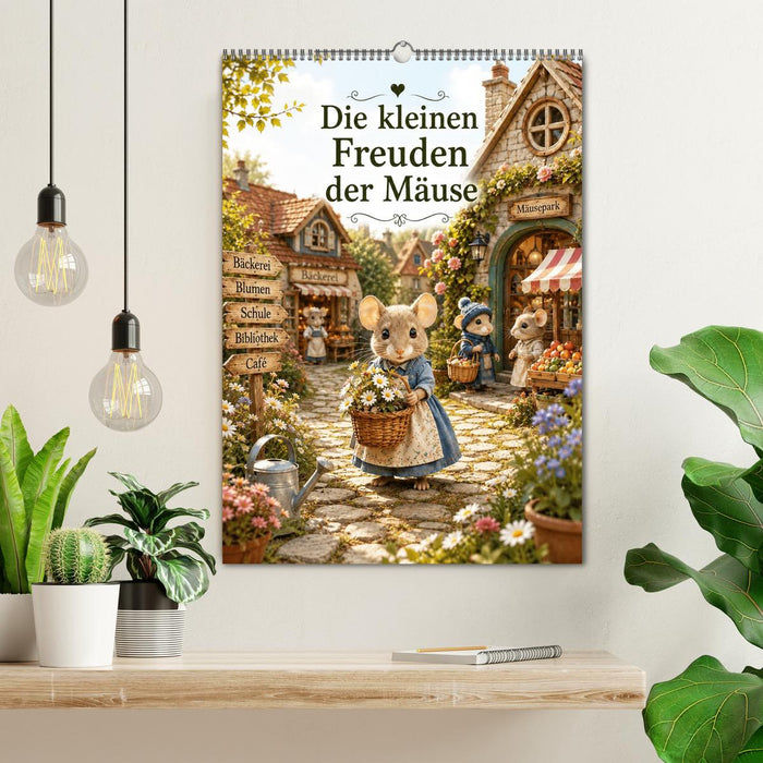Die kleinen Freuden der Mäuse (CALVENDO Wandkalender 2027)