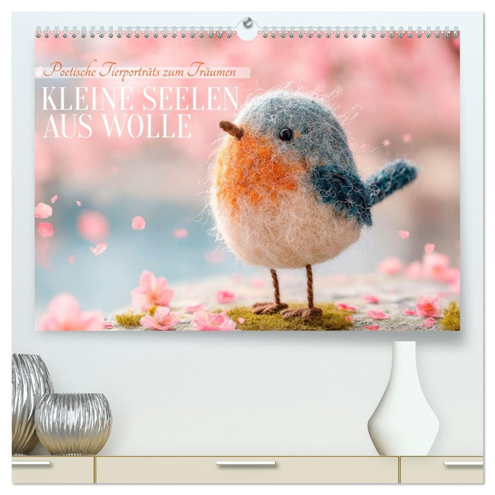 Kleine Seelen aus Wolle (CALVENDO Premium Wandkalender 2027)