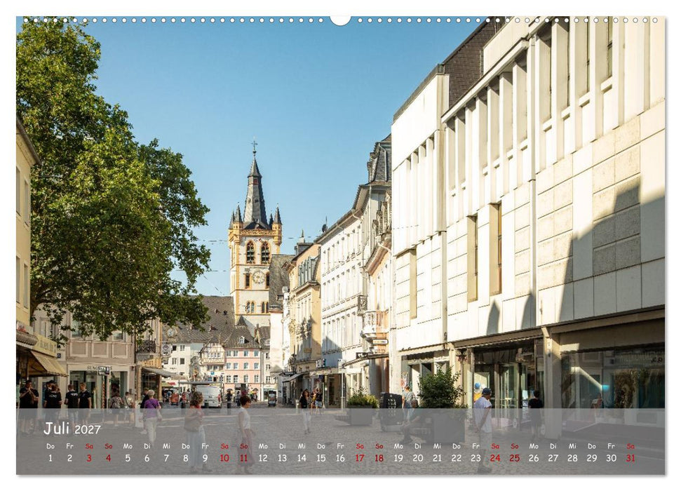 Kurfürstliche Residenzstadt Trier (CALVENDO Premium Wandkalender 2027)