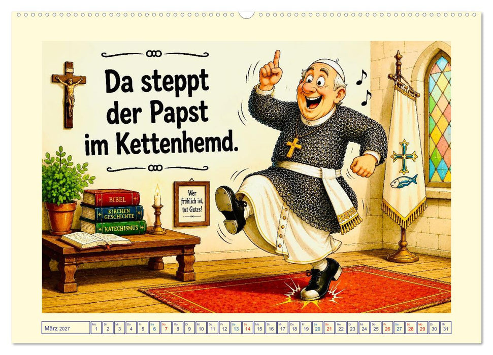 Sprichwörter. Bekannte Redewendungen und geflügelte Worte (CALVENDO Premium Wandkalender 2027)