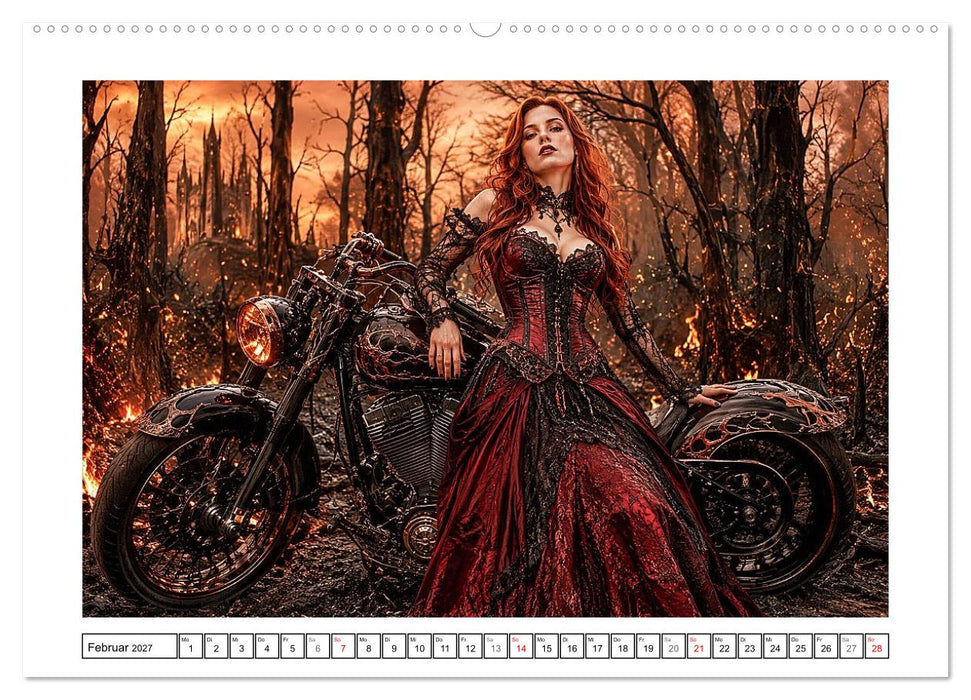 Nachtreiterinnen (CALVENDO Premium Wandkalender 2027)