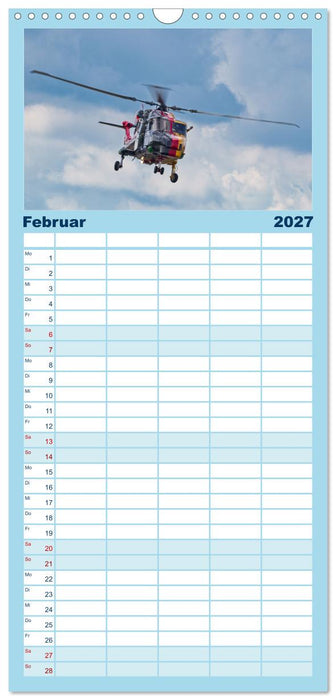 Hubschrauber der Marine (CALVENDO Familienplaner 2027)