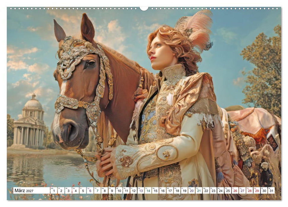 Ein Blick in die Barockzeit - Fantasiewerke (CALVENDO Premium Wandkalender 2027)