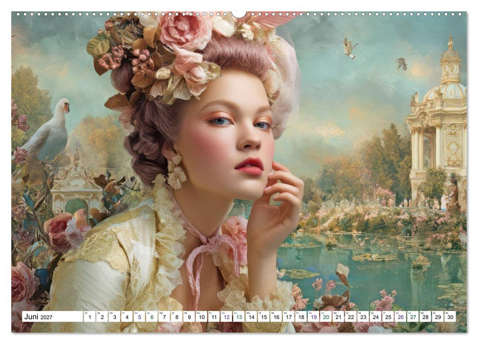 Ein Blick in die Barockzeit - Fantasiewerke (CALVENDO Premium Wandkalender 2027)