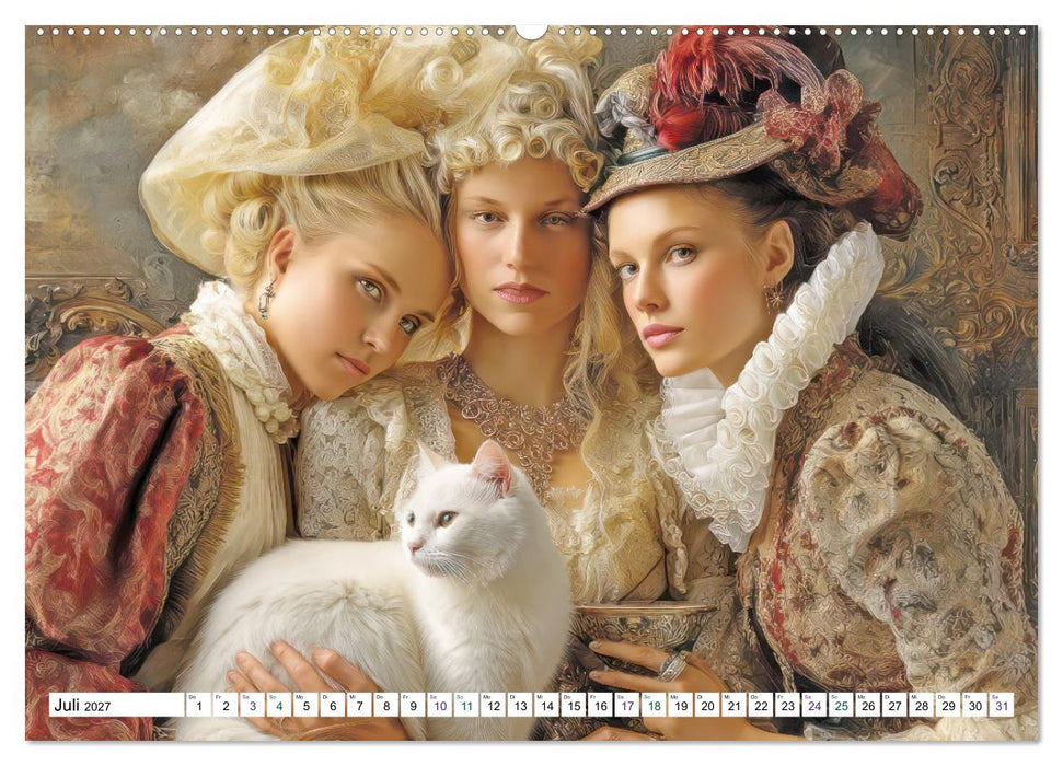 Ein Blick in die Barockzeit - Fantasiewerke (CALVENDO Premium Wandkalender 2027)