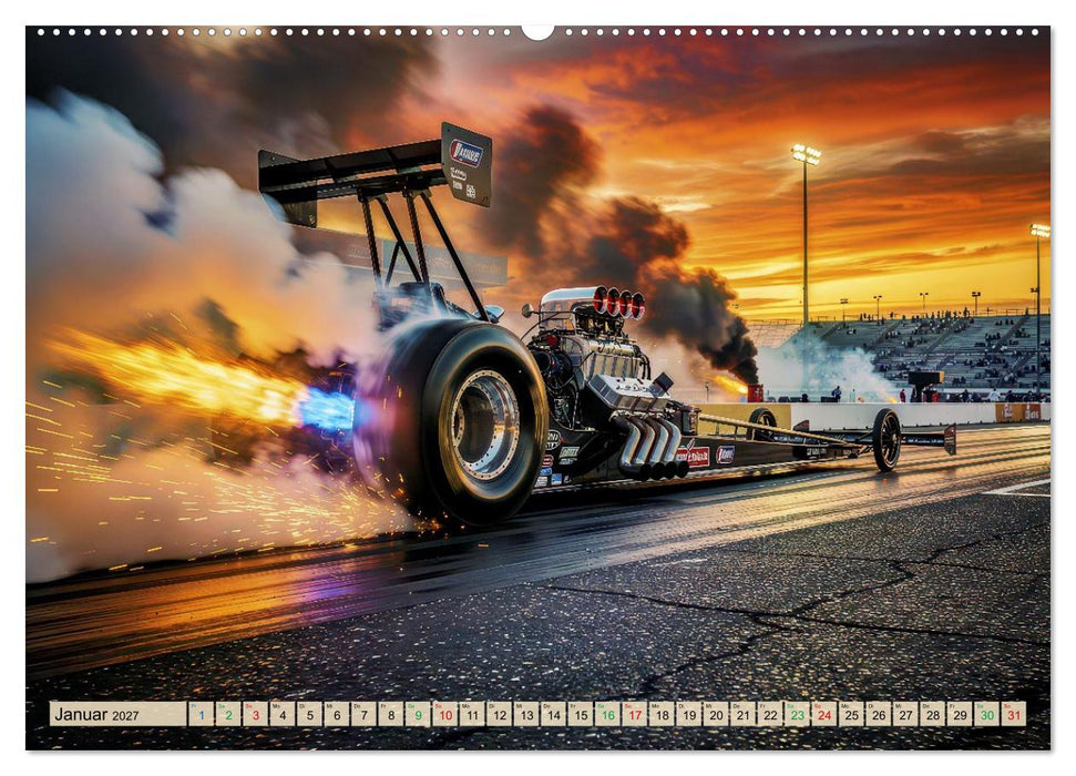 Top-Fuel-Dragster (CALVENDO Premium Wandkalender 2027)