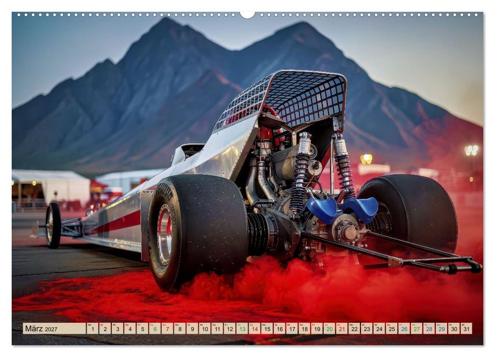 Top-Fuel-Dragster (CALVENDO Premium Wandkalender 2027)