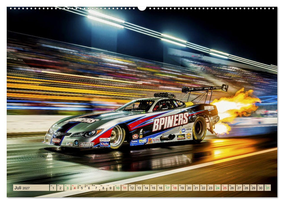 Top-Fuel-Dragster (CALVENDO Premium Wandkalender 2027)